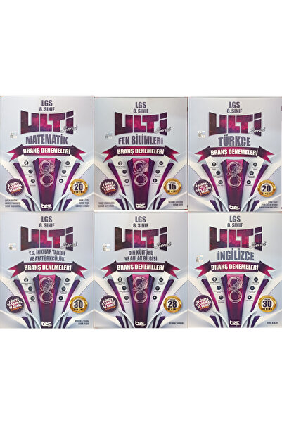 Son Viraj Yayınları Bes Yayınları 8. Sınıf Matematik Fen Türkçe İnkılap Din K...