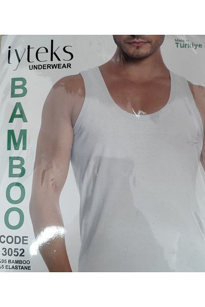 İki Yıldız male 6 pack 95% bamboo 5% lycra soft athlete