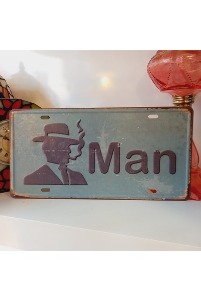 SUPERSTOK Retro Vintage Metal Plaka Dekoratif Metal Plaka Duvar Dekorasyon Cafe Bar Reto Dekor 15x30