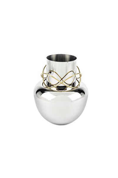 Mikasa Moor Gümüş Vazo 24x26cm