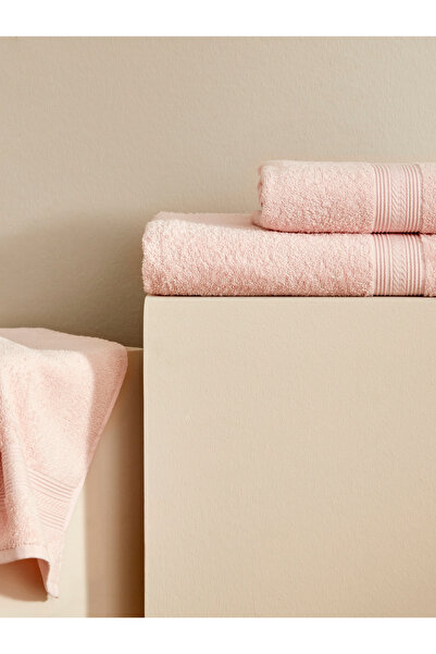 Karaca Home Soft Touch 100% Cotton 50X90 cm Towel Powder
