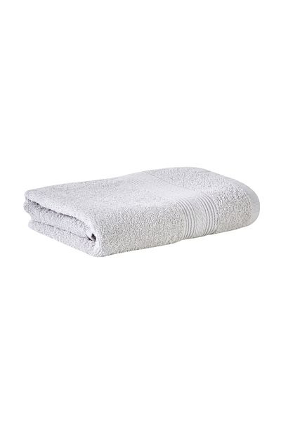 Karaca Home Gray Soft Touch Cotton Towel - 50x90 cm