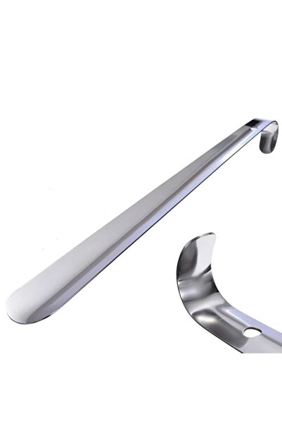 Toptancı Amca Çelik Krom Ayakkabı Çekeceği Kerata Ayakkabı Keratası 50 Cm