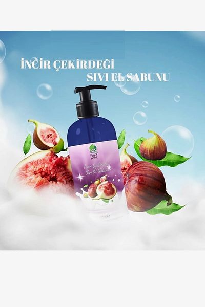 Poxy Fig Seed Liquid Hand Soap 400 ml