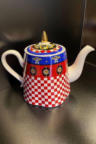 Lucky Art Lyhd 407 Ember Bone Teapot