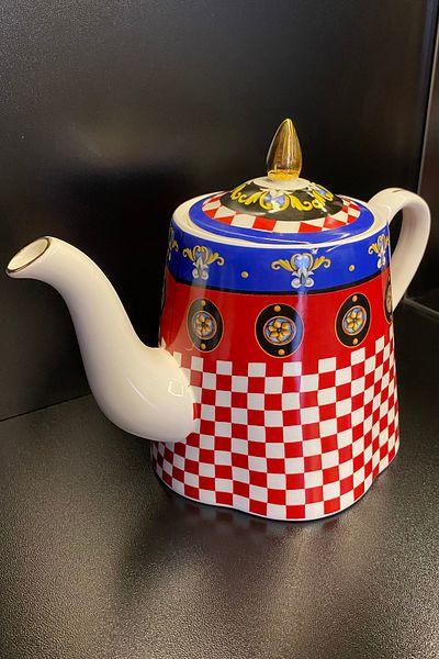 Lucky Art Lyhd 407 Ember Bone Teapot