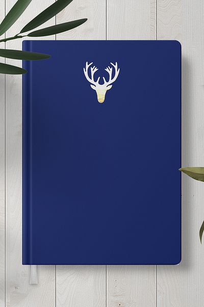 Copyder Gold Gilded Hard Cover Notebook Planner 256 Sheets
