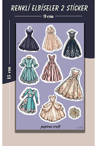 Craft ROCHII COLORATE set autocolante 2 , autocolant , set etichete