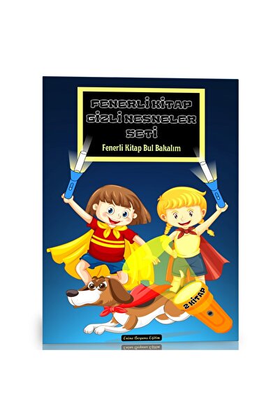 EBE Enine Boyuna Eğitim Fenerli Kitap Gizli Nesneler Seti (2 Kitap)