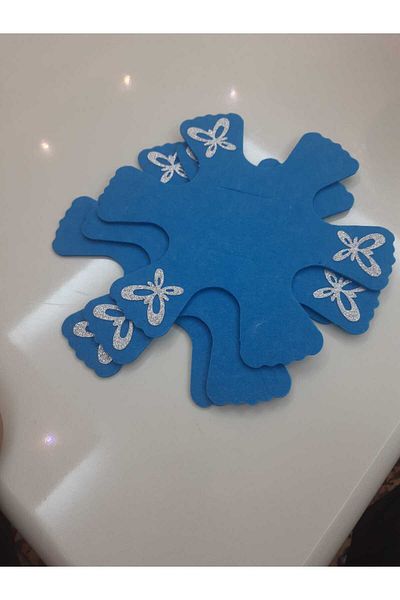 SEHARA 3 PIECES OF SEAL/TAVA, POT, PIPE, SCRATCHPROOF, PROTECTOR/ 2-3MM THICKNESS/ 29CM/BLUE