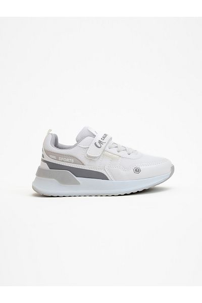 Callibron Garantat, Pantofi Sport pentru Copii, Mesh Summer, Confortabil, Ușor, Alb Argintiu