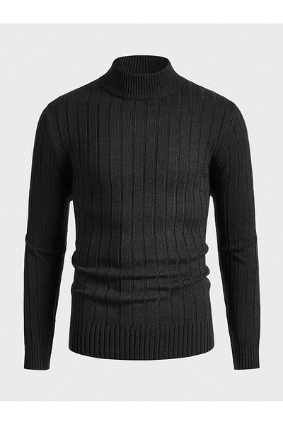 YNGMENCLASS TROPHY HALF FISHER tricotaje licrale pulover pe jumatate de gat
