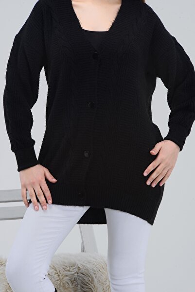 NYN TEKSTİL سترة نسائية محبوكة