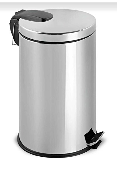 amaç yaşam ve ambalaj Paslanmaz Çelik Pedallı Çöp Kovası 16 Litre Ev Ofis Ban...