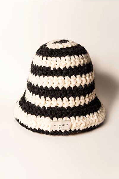 Les Merimes Berlin Knit Bucket Hat