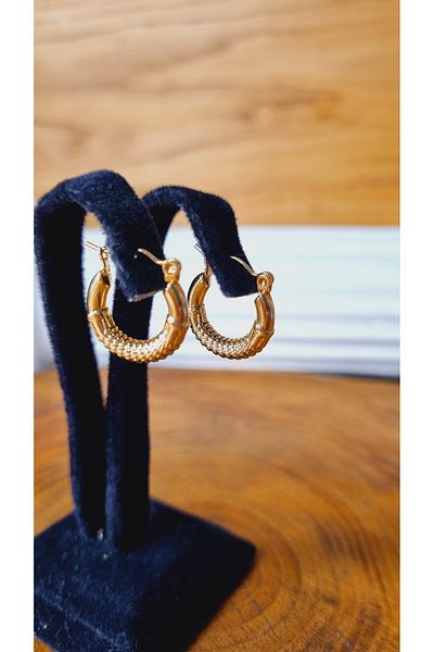 Defne Aksesuar Twist Earrings