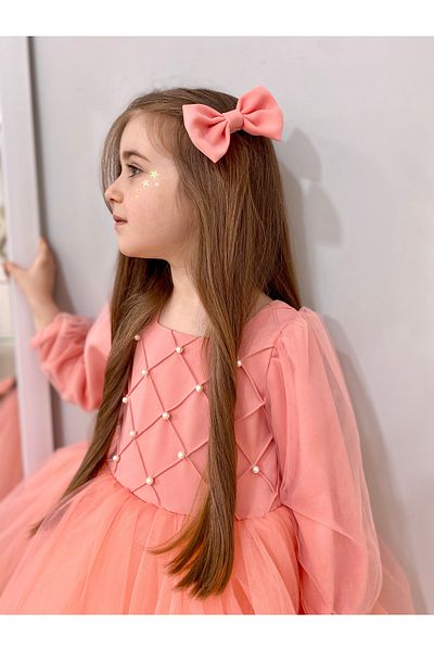 VALERY PEARLED CHILDREN'S GOWN