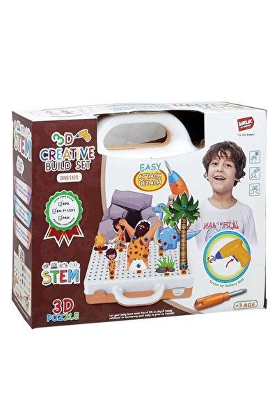 Birlik Oyuncak Birlik-3D Matkap Seri Söktak Dinazorlar