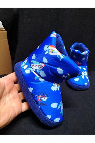 AkınalBella شبشب داخلي للأطفال شبشب أزرق