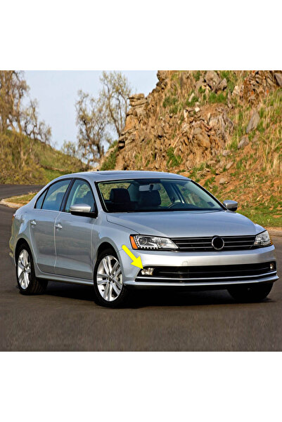 Bisra VW Jetta Makyajlı 2015-2018 Uyumlu Ön Sağ Sis Farı 5C7941700R