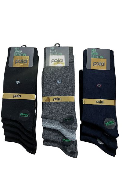 socksbox 12 ζευγάρια ανδρικές κάλτσες μπαμπού χωρίς ραφή σε κουτί/5 ζευγάρια μαύρες+4 ζευγάρια μπλε ναυτικό+3 ζευγάρια ανθρακί