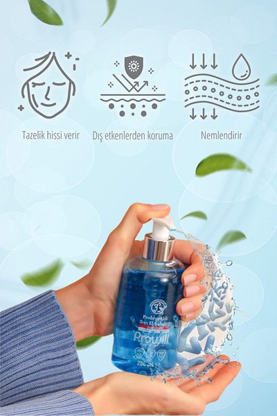 PROWİLL Pro Liquid Hand Soap - Moisturizing, Skin Care Effect 250 ml