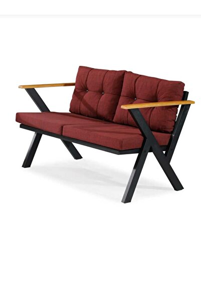 MOBİMİX Zeta Tekli Metal Koltuk Berjer Düz Süngerli Krem