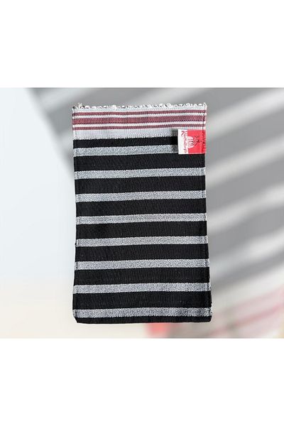 Develi Pouch 1973 Zebra Pouch Hard Hamamcı Bath Pouch (1 Piece)