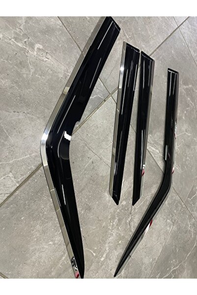 pikno Honda Civic FB7 2012-2016 Arası Kromlu Cam Rüzgarlığı 4lü wd147k