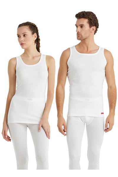 Blackspade Θερμικό μηδενικό μανίκι εσώρουχο Unisex Λευκό C0T6N2O9