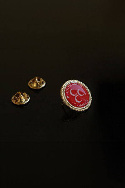 Kuker Madeni Eşya MHP Parti Rozeti