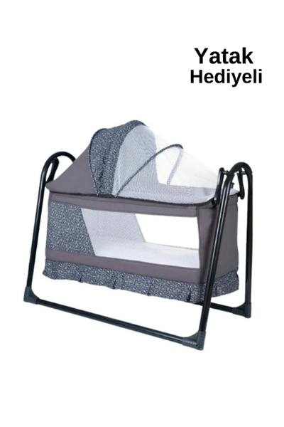modabebekler Yeni Nesil Sallanır Sabitlenir Cibinlikli Yatak Hediyeli Beşik