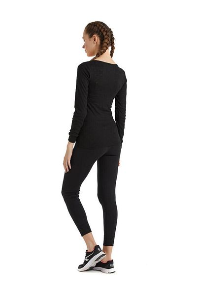 Blackspade Manecă lungă pentru femei Level 1 Black Thermal C8T6N2O1