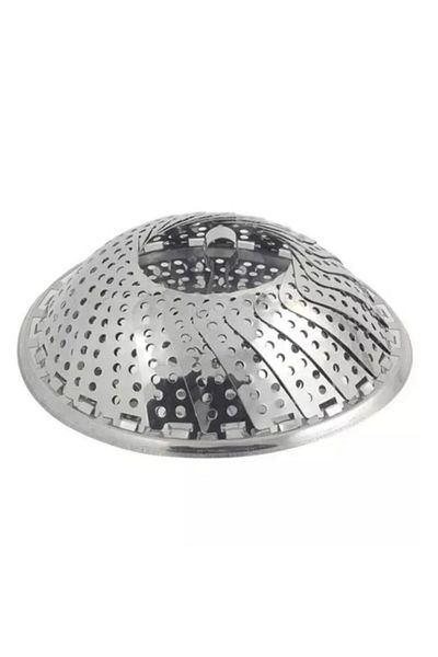 RUVENZORİ Foldable Steaming Apparatus Boiling Basket Practical Pot Boiling Apparatus