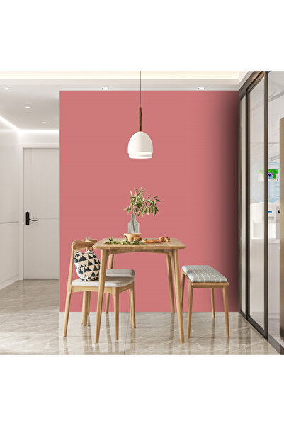 Dekoros Koyu Pembe Yapışkanlı Folyo, Mutfak Dolap, Tezgah Arası ve Mobilya Kaplama Kağıdı 45x500cm 0444