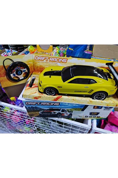 CAN OYUNCAK 3700-111a 1 10 Kumandalı Şarjlı Işıklı Drift Racing Araba 41 Cm 1:10 -can