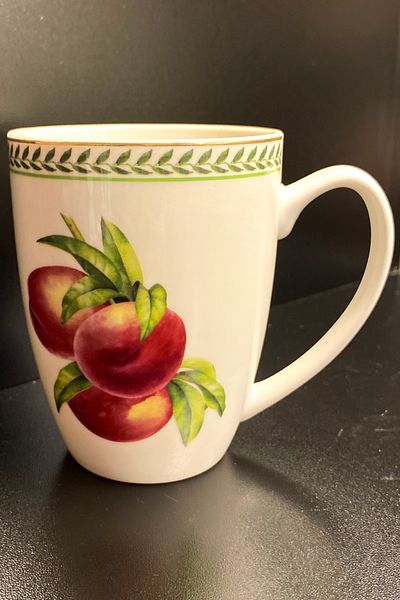 Lucky Art Blanche Bone Mug Set 2 Pieces LYBA 019