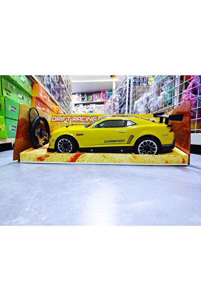CAN OYUNCAK 3700-111a 1 10 Kumandalı Şarjlı Işıklı Drift Racing Araba 41 Cm 1:10 -can