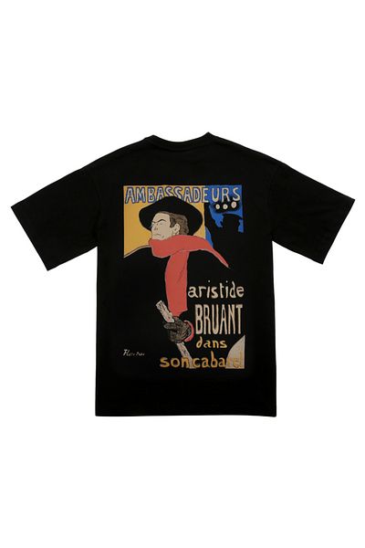 Dogo Unisex Vegan Μαύρο T-Shirt - Ambassadeurs Design