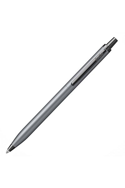 Scrikss 51 Push-Top Metal Ballpoint Pen Matte Gray