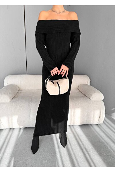 Noa Noa Guler Madonna - Rochie de tricotaj marime standard