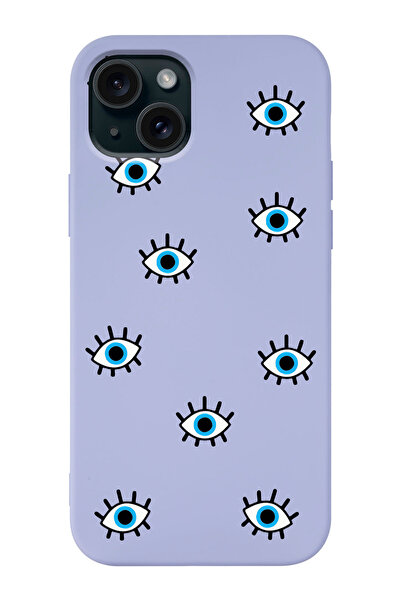 Iphone 15 Compatible Blue Eyes Patterned Launch Phone Case