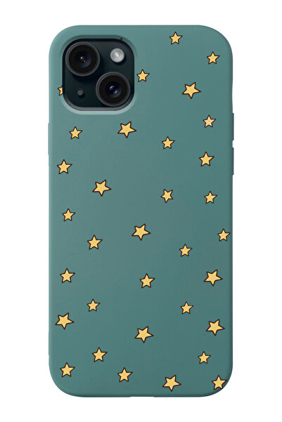 shoptocase Iphone 15 Uyumlu Yıldızlar Desenli Lansman Telefon Kılıfı