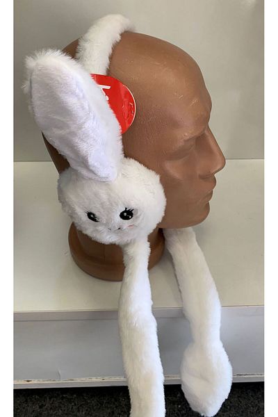 Kitti CREAM COLOR CHILDREN'S PLUSH HEADSET WITH PLAYING HEADSET AND SOUND
