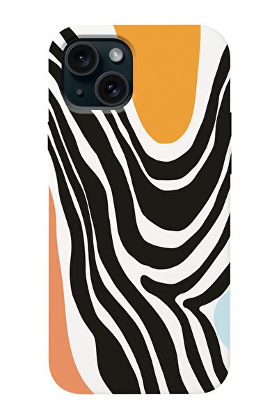 shoptocase حافظة هاتف متوافقة مع هاتف Iphone 15 PLUS بنمط الحمار الوحشي