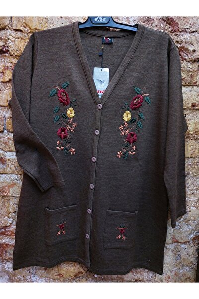 İDO Uzun Çelik Örme Hırka