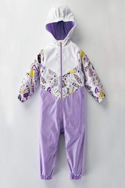 PODİUM GİYİM TREND NEW WRITING FIGURED COOL COTTON LINED CHILDREN'S & BABY RAINCOAT