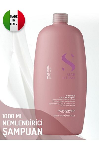 Alfaparf 1000ml Semi Di Lino Moisture Moisturizing Shampoo - EVAKUAFOR 5539