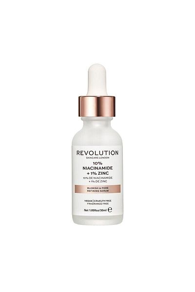 Revolution Niacinamide Alinko430 Zinc Serum - Spot and Pore Purifying, 30 ml