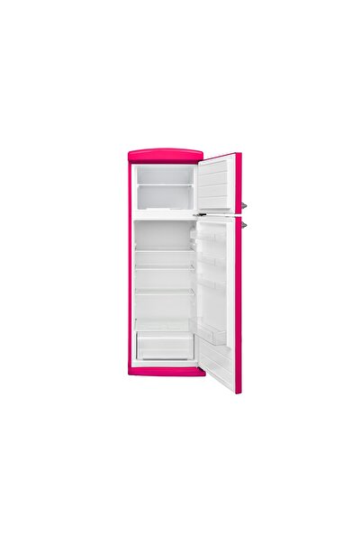 Vestel RETRO SC32111 Pembe Statik Buzdolabı